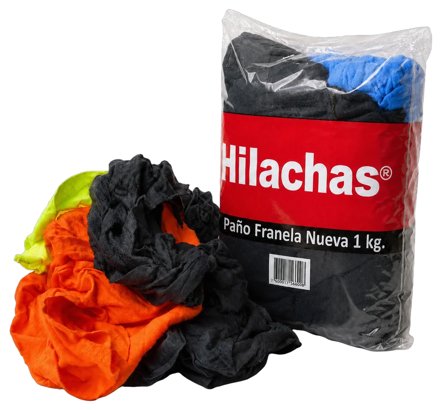Trapos industriales Hilachas