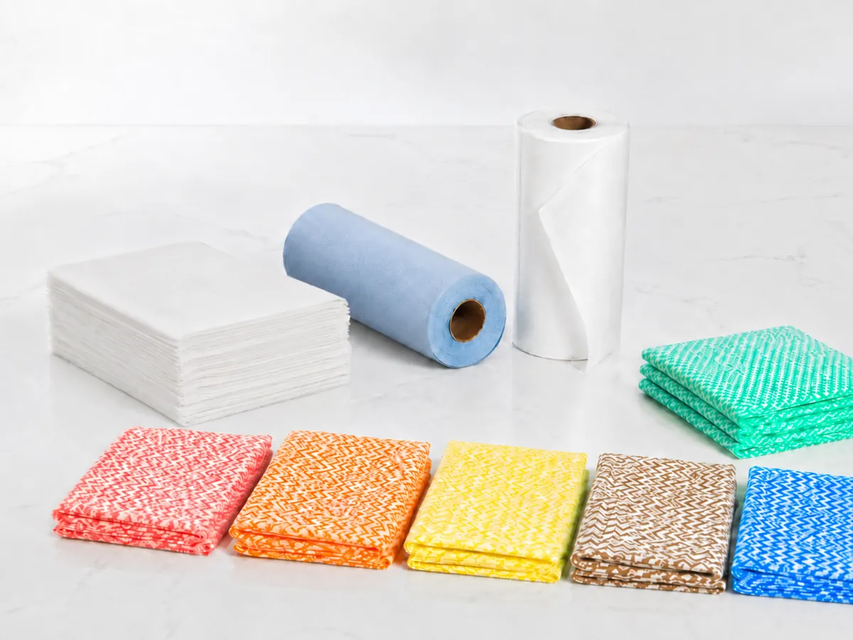 Paños de limpieza Hilachas para la industria