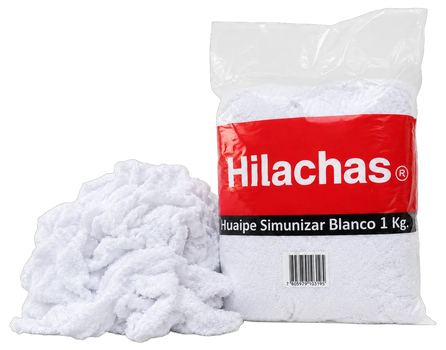 Huaipe simunizar blanco Hilachas