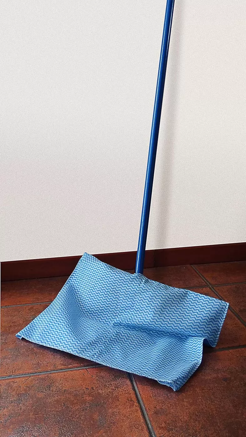Trapero desechable Versión azul